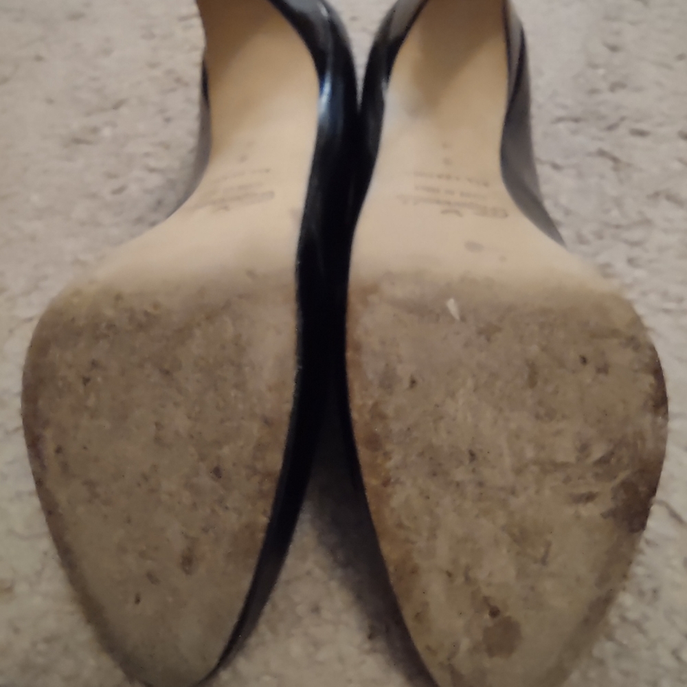 Faconnable Leather Dress Pumps Size 9N - Picture 3 of 8